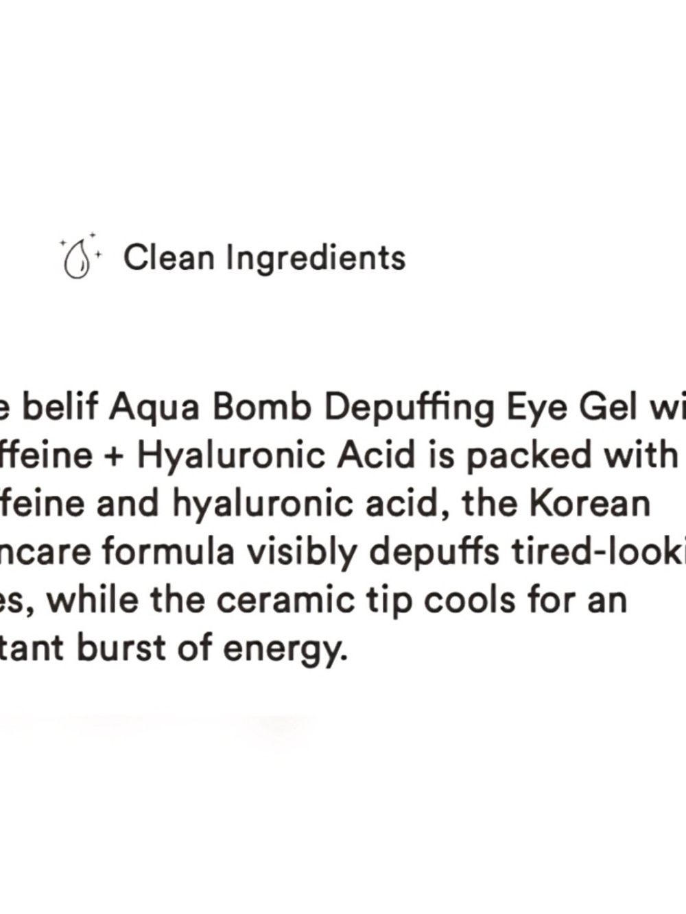 🔥HOT DEAL🔥- New- 5ml- belif Aqua Bomb Eye Gel - Picture 9 of 13